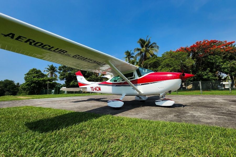 Cessna TG-ACM del Aeroclub de Guatemala